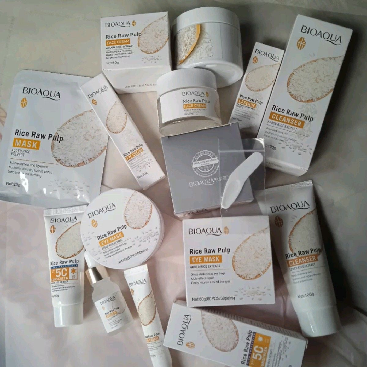 🍚 Combo de Arroz Bioaqua – Limpieza y Cuidado Facial