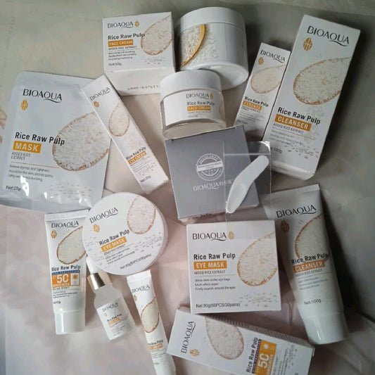 🍚 Combo de Arroz Bioaqua – Limpieza y Cuidado Facial