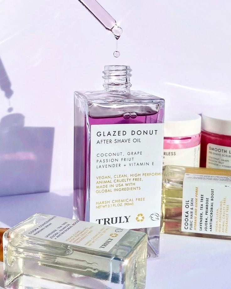Truly Glazed Donut After Shave Oil 💜🍇