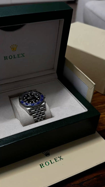 Rolex Submariner Trenzado Plateado