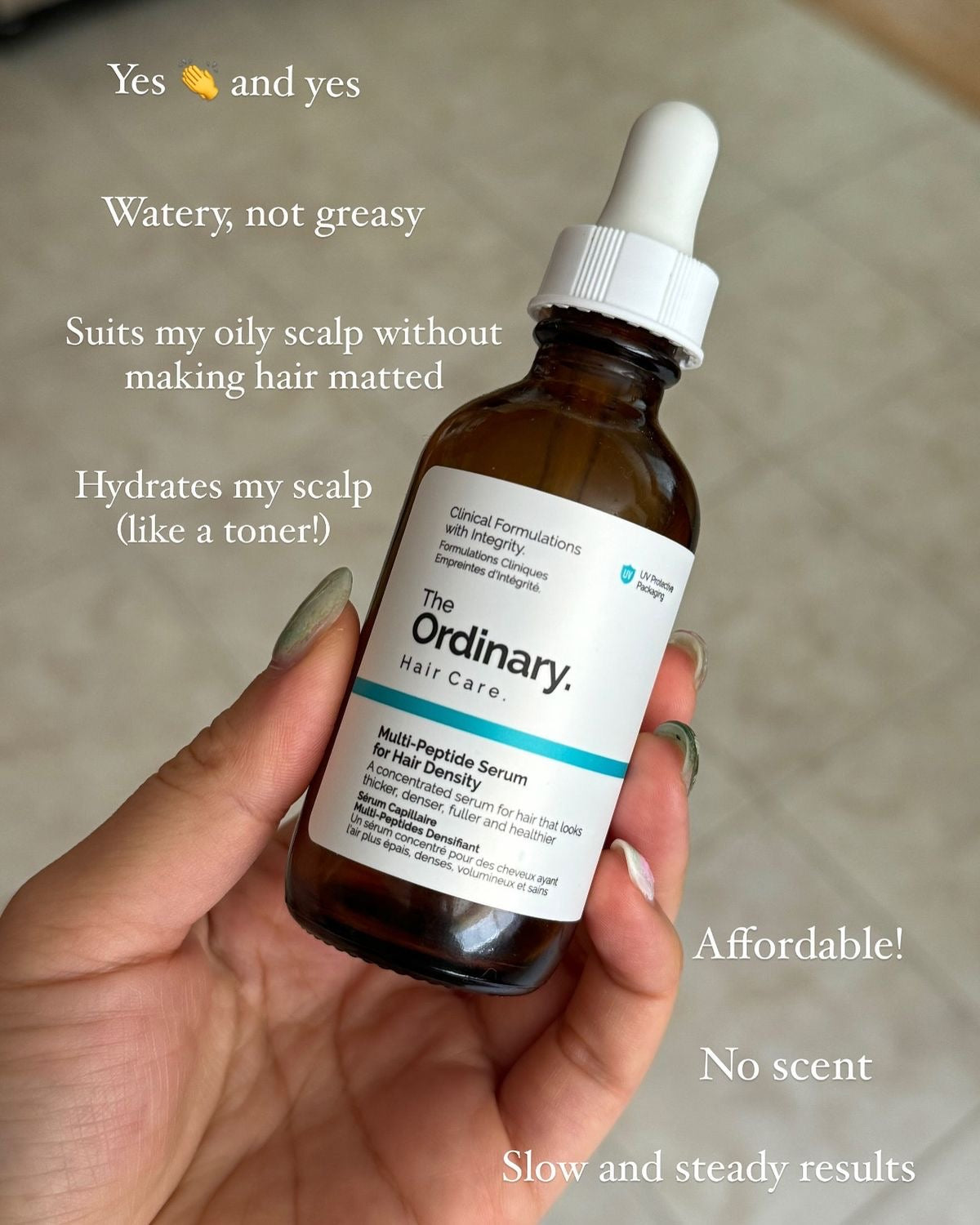 🌿 The Ordinary Multi-Peptide Serum for Hair Density