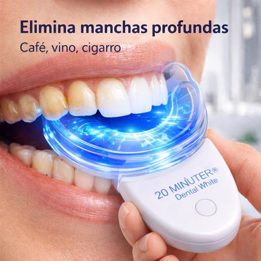 Blanqueador dental de luz UV 😁