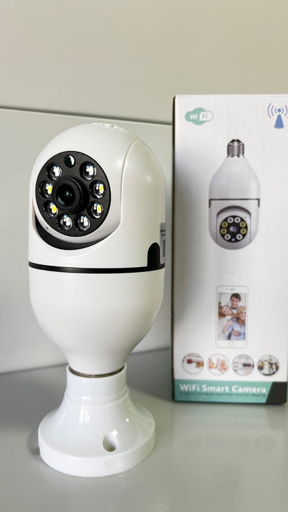 Cámara bombilla 360 inteligente 📷