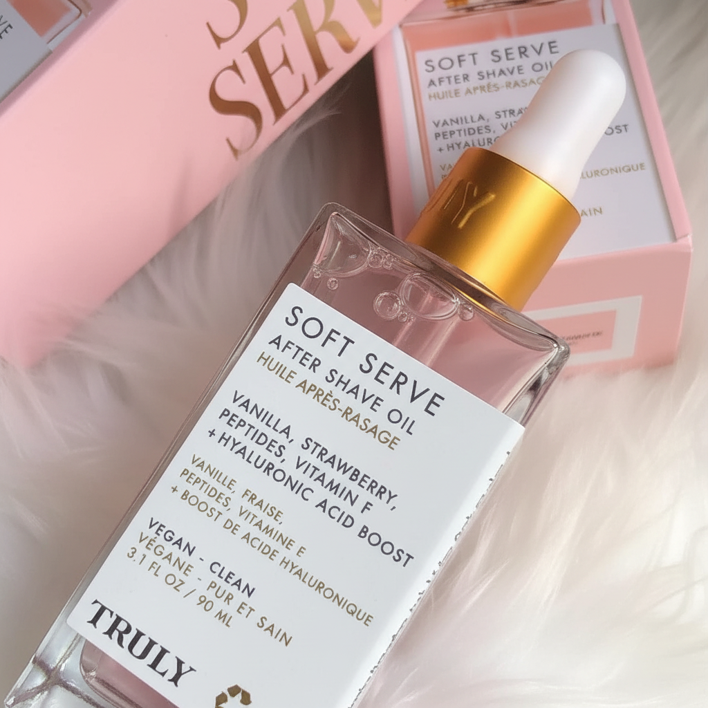Detalle de textura del serum after shave