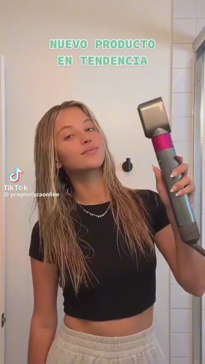 💇‍♀️ Cepillo 5 en 1 – Seca, Alisa y Da Volumen en Minutos