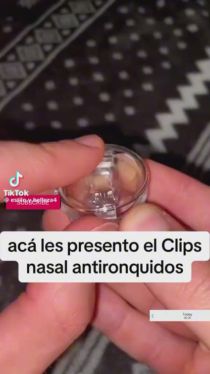4 unidades clips nasal anti ronquidos